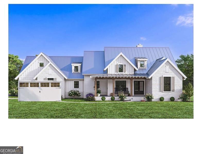 The Jefferson Plan built by The Jabec Company. A Rare Opportunity Awaits - Modern Farmhouse Meets Craftsman Charm at the Intersection of Paulding, Cobb, and Douglas Counties. This home is one of four homes being built in a 4-Lot Community. Discover peaceful living with generous homesites ranging from 0.6 to 2.1 acres - the perfect blend of space, style, and serenity. NO HOA!! Enjoy easy access to schools, shopping, and highways while still tucked away in a quiet, natural setting at the convergence of three great counties. ** All photos are stock photos from the builder**. Construction to begin June 2025.
