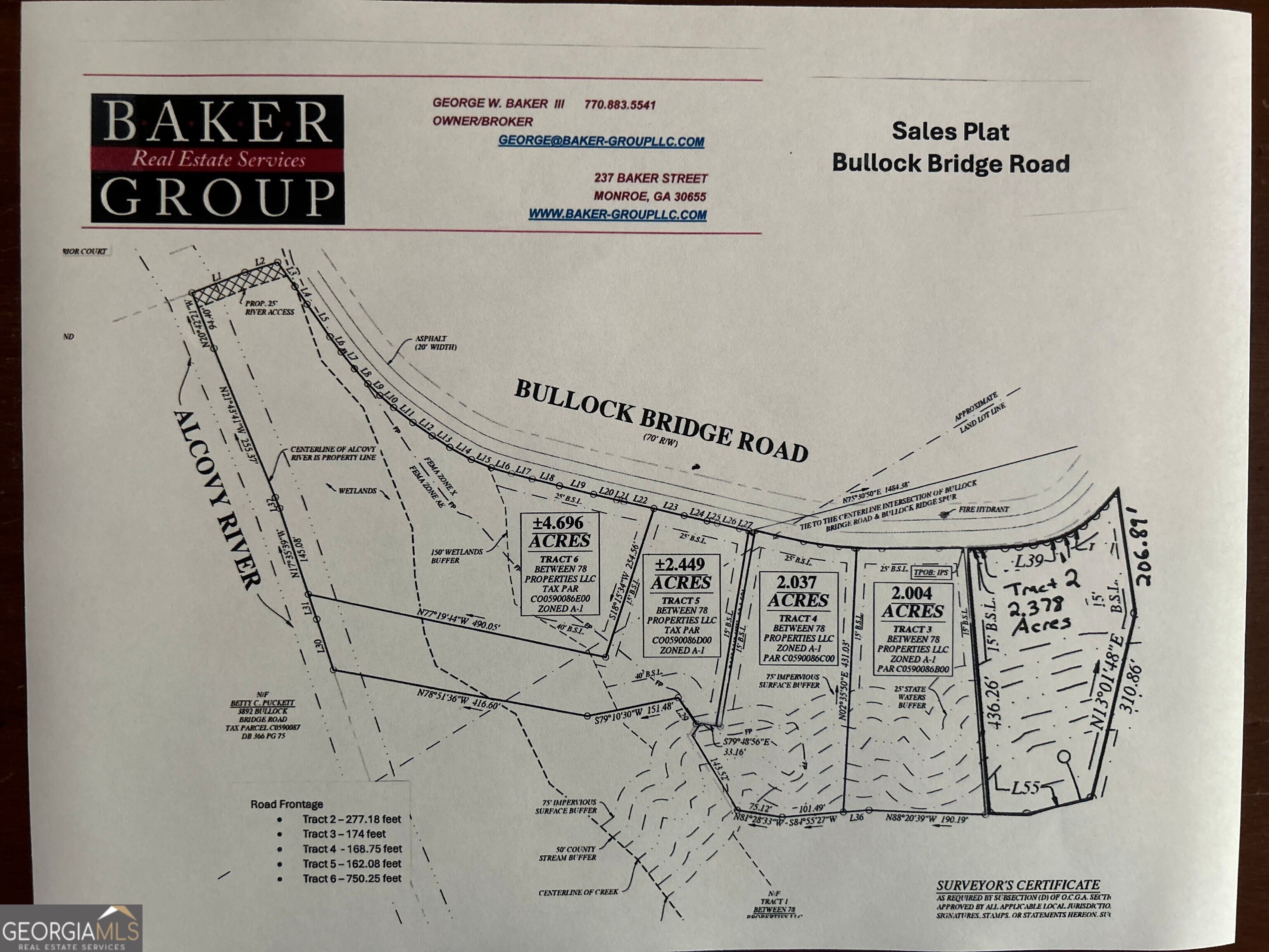 0 Bullock Bridge Road TRACT 3