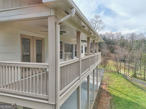 A home in Hiawassee