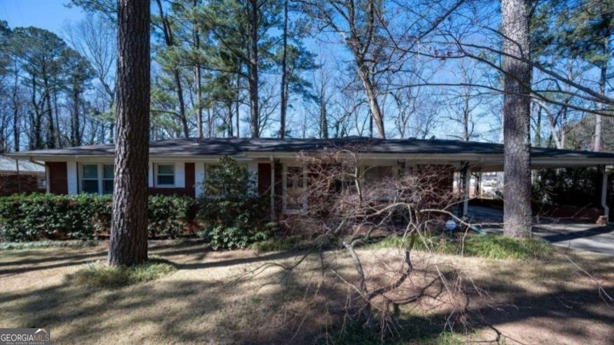 Welcome home to this 4-sided brick ranch with a full basement in mableton GA with a Huge deck on the back, Giant 2-story workshop in the back. Open concept kitchen with lots of updated cabinets and room for the kids to roam around. The gorgeous hardwood floors are in good shape. Original tile bathrooms. So convenient to shopping, schools, restaurants. Well established neighborhood. 4 sides Brick ranches on a basement are hard to find, and this property has been maintained so well. Schedule your viewing today.