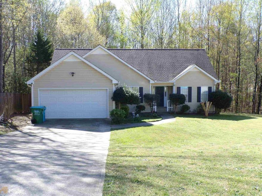 Immaculate Ranch with large level yard! 3 BR/2 Baths, Dining room,  Fireplace in Family room, Covered front porch, private back yard with large deck for entertaining, Owner's suite has private bath.  Qualifies for 100% USDA eligible area.  Tenant occupied to vacate.