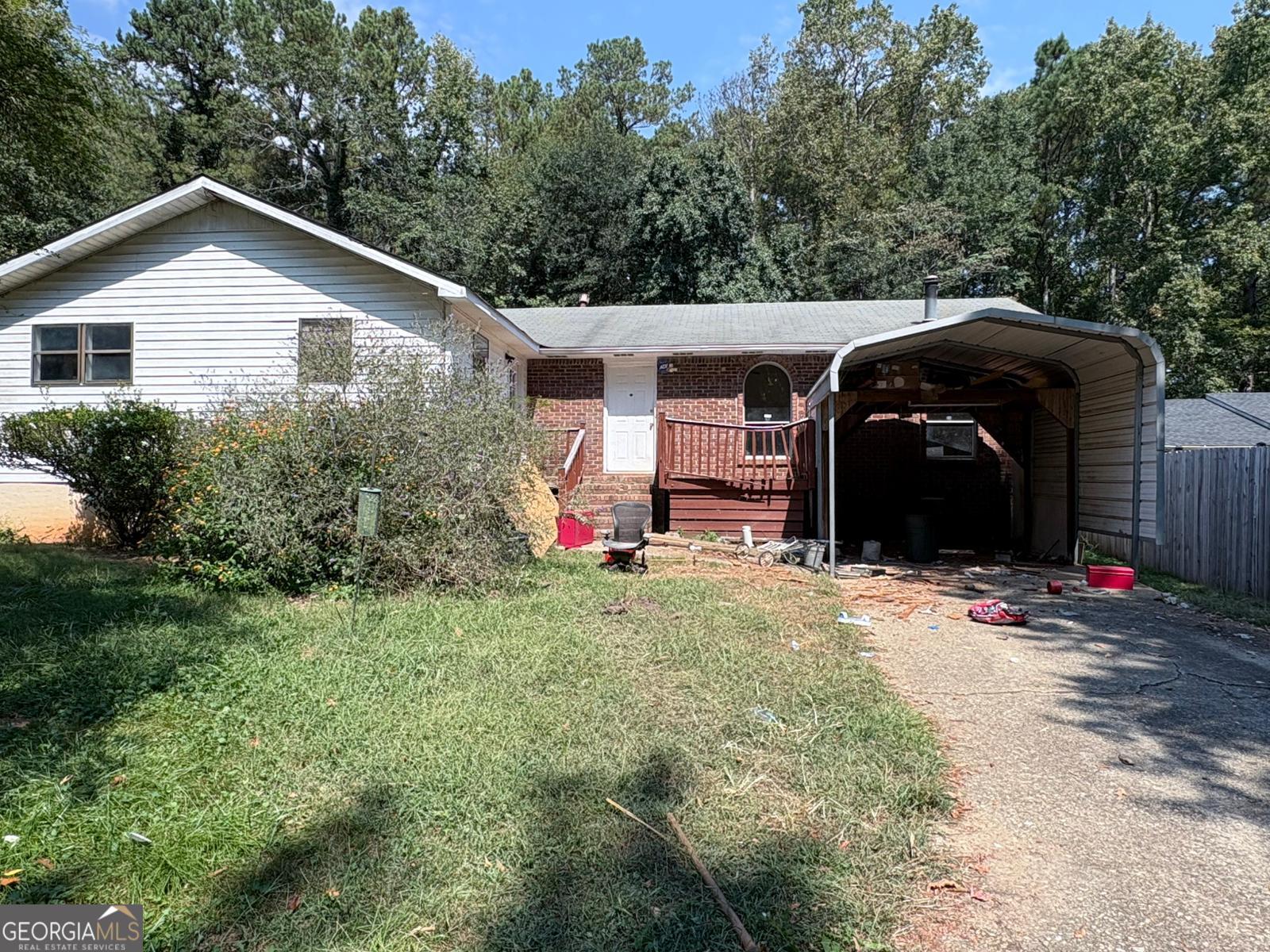 Fantastic investment opportunity in Jonesboro! This 3-bedroom, 1.5-bath home sits in a prime location just minutes from Kroger, Lidl, CVS, Costco, Sam's Club, and only 6 minutes to Chick-fil-A. Featuring a cozy layout with a patio, this property offers incredible potential for investors to remodel and maximize revenue. With its convenient location and solid foundation, this gem is ready to be transformed into a profitable rental or resale. Don't miss out on the chance to unlock the value of this hidden treasure!