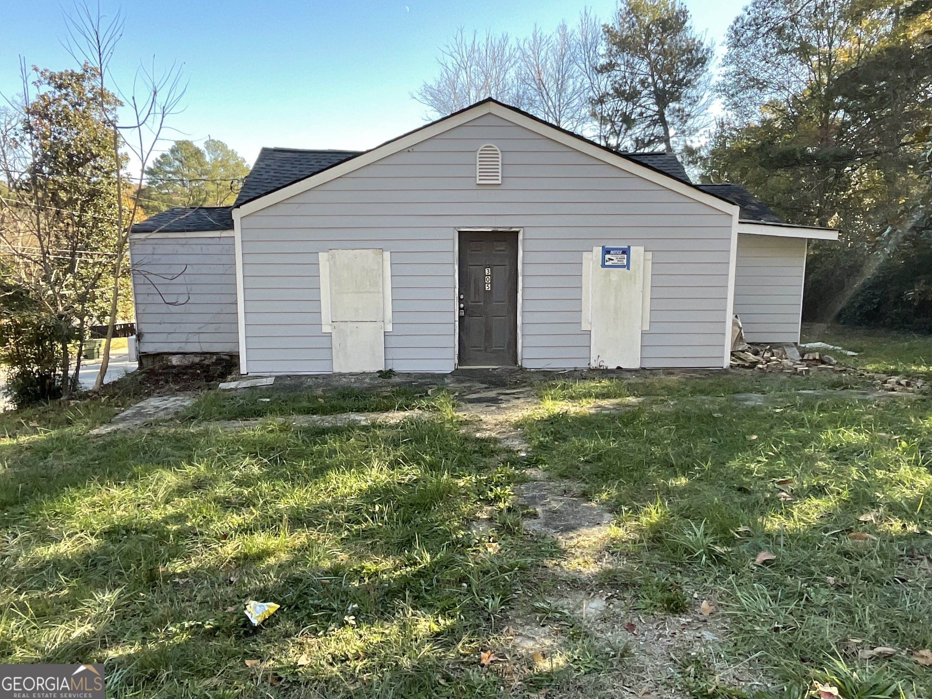 Attention investors and DIY enthusiasts! Multiple exit strategies: finish this remodel then either flip, rent or move in! Home being sold as is.