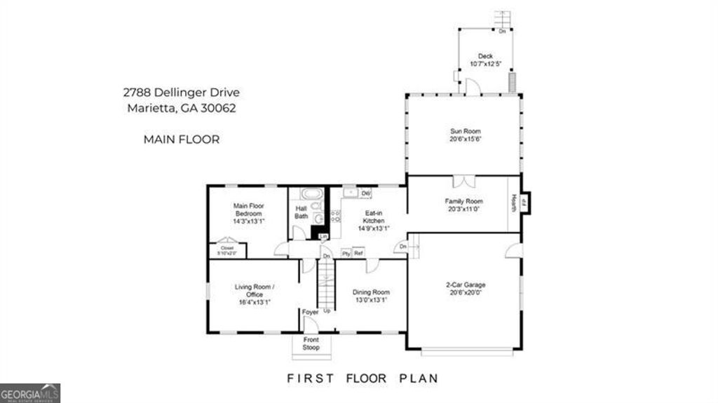 Photo of 2788 Dellinger Drive, Marietta, GA 30062 (MLS # 10776330)