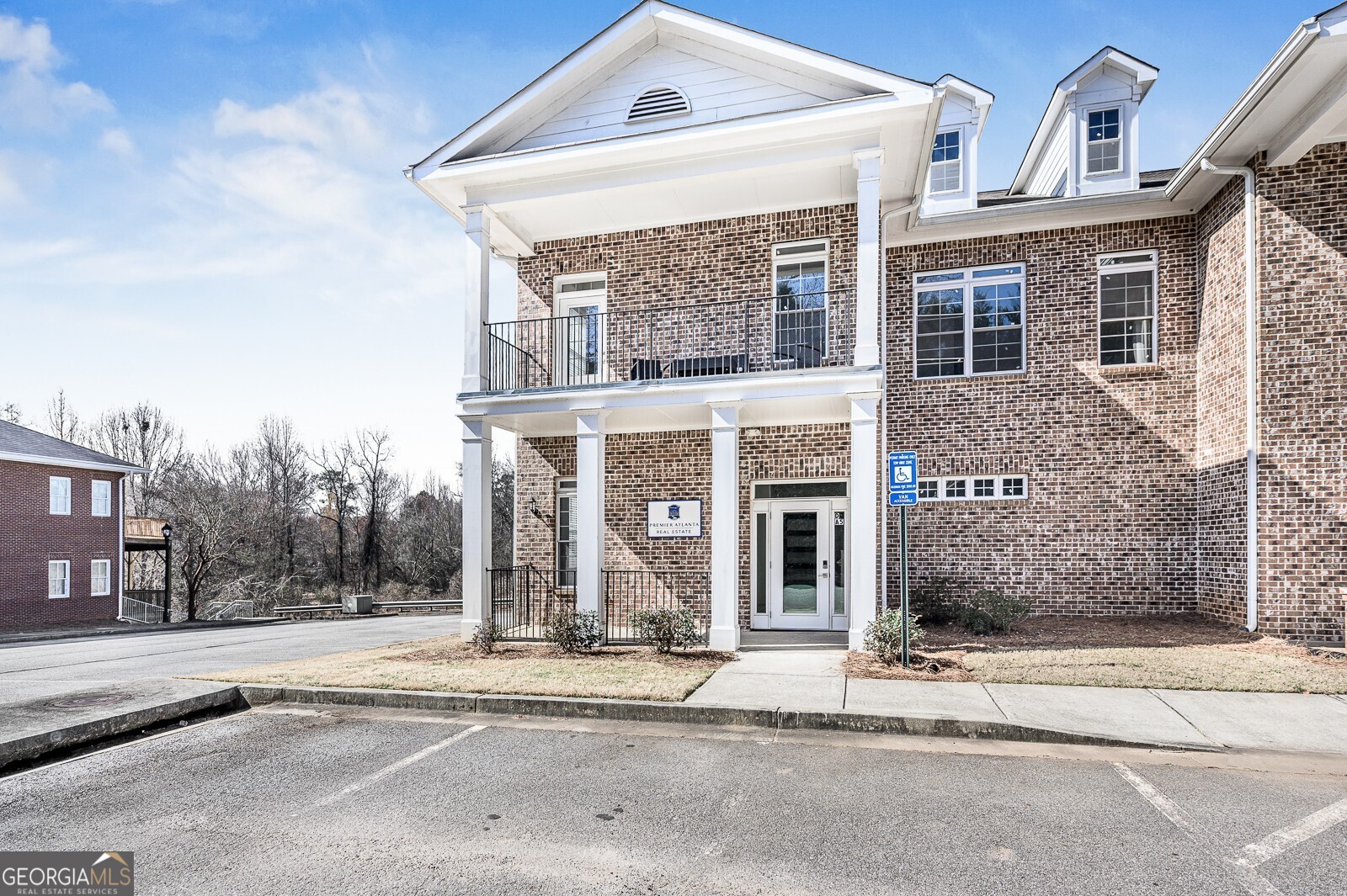 Positioned between North Point Mall and Avalon with immediate access to GA-400, this professional office suite offers the space, layout, and location ideal for business owners ready to establish or grow their presence in Alpharetta. The property includes both the main level and fully finished basement-leased together for a combined 2,400 square feet. The main level features four private offices, a reception area, a dedicated bathroom, and a kitchenette, all with high ceilings and excellent natural light. The lower level provides flexible space perfect for team meetings, training, or additional work areas, with a separate entrance for added functionality. Ample on-site parking, well-maintained landscaping, and front and rear entry points complete the package. Whether you're in legal, financial, tech, or medical services, this space is designed to support day-to-day operations in a location that connects you to Alpharetta's business and lifestyle centers.