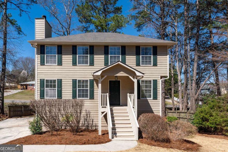 This beautifully remodeled 4-bedroom, 2.5-bath home offers incredible space, quality upgrades, and unbeatable value. A flexible fifth bedroom/office on the main level adds even more versatility. Thoughtful updates throughout include high-end luxury vinyl plank flooring (20 mil), granite kitchen counters, quartz bathroom counters, modern light fixtures, and fresh designer paint from top to bottom. Step into a spacious family room with a stunning fireplace, served by a newly added half-bath. The kitchen is a chef's dream with granite counters, an L-shaped island, ample cabinet space, and a pantry. A new deck with privacy trellis extends the living space outdoors. Upstairs, the oversized primary suite features a large walk-in closet and a spa-like ensuite with double sinks, quartz counters, a separate shower, and a soaking tub-plus a brand-new tankless water heater for endless hot water. Two secondary bedrooms share a well-appointed hall bath. The finished basement provides a fourth bedroom and expansion potential-plans are already outlined for an additional full bathroom. A large two-car garage and new upstairs HVAC system (under warranty) add extra value. Tucked into a private cul-de-sac setting, this home offers a perfect blend of convenience and community in a sought-after swim/tennis neighborhood with sidewalks, a clubhouse, and more. Homes with this level of quality, size, and community amenities at this price point don't come around often. If you're looking to maximize your home investment and move into a beautifully upgraded space, this is your chance. Don't wait-schedule your showing today!