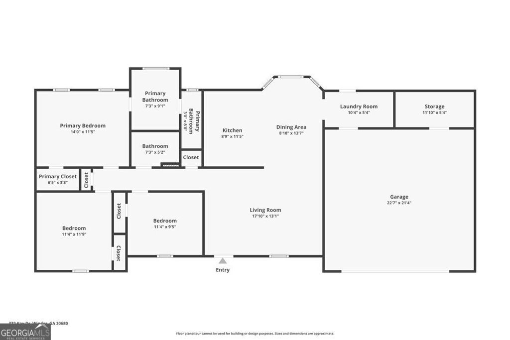 Photo of 372 Kay Drive, Winder, GA 30680 (MLS # 10740814)