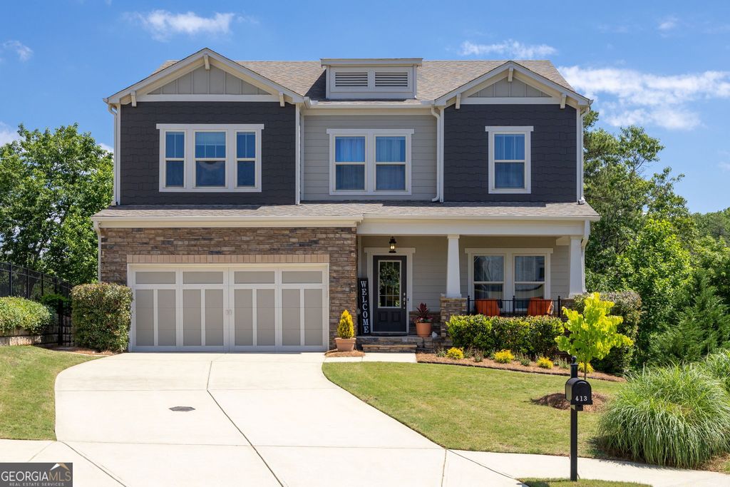 Photo of 413 Ridgeway Lane, Canton, GA 30114 (MLS # 10768486)