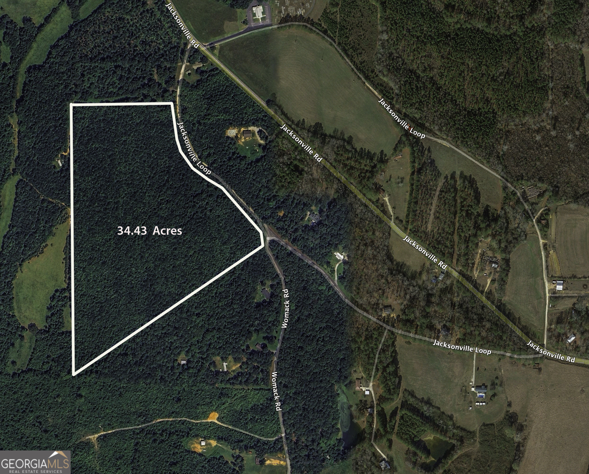 Looking for land? Here's 34+/- acres! This undeveloped lot is wooded and private. Build your dream home or hunt, ride ATV's, etc.