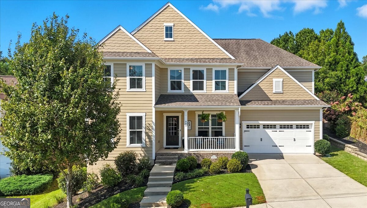Welcome to this spacious 5-bedroom, 3.5-bath home in the heart of Canton. The main level showcases beautiful hardwood floors, an open-concept layout, and a stunning kitchen with a large granite island overlooking the family room with a cozy fireplace. Upstairs, you'll find a versatile loft space and carpeted bedrooms for comfort and privacy. The partially finished basement provides endless possibilities and opens to a private backyard-perfect for entertaining or relaxing outdoors.