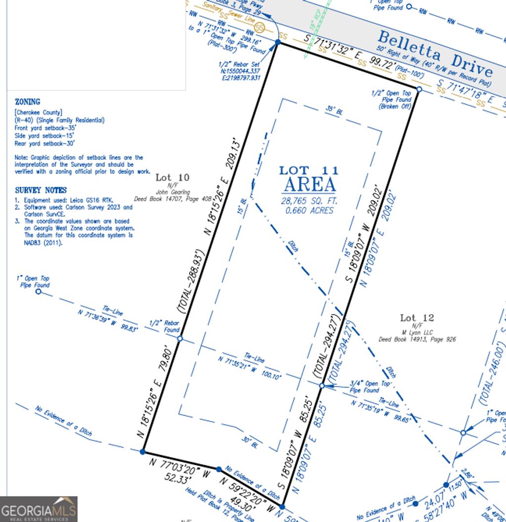 Photo of 11 Belletta Drive, Canton, GA 30114 (MLS # 10707670)
