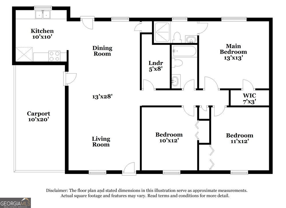 Photo of 3201 Chippewa Drive, Rex, GA 30273 (MLS # 10880622)