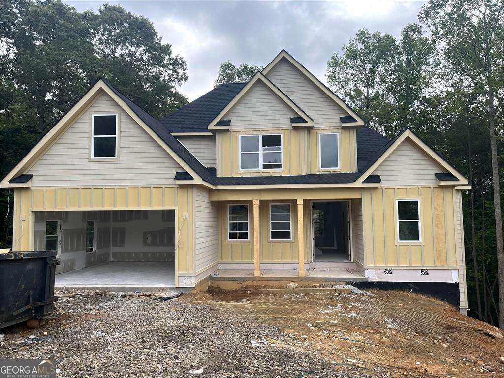 UNDER CONSTRUCTION - Basement Home! Welcome to your new stately home in the desirable Autumn Brook community. This residence will exude an open and airy ambiance, beginning with a grand two-story foyer that welcomes you inside. The spacious feel continues into the vaulted family room, featuring a cozy fireplace that serves as the perfect gathering spot for family and friends. The lovely kitchen, designed for both functionality and style, offers a seamless view into the family room. It boasts a breakfast area and an island with counter seating, perfect for casual meals and entertaining. For more formal occasions, the elegant dining room provides an ideal setting. Upstairs, you will find two generously sized secondary bedrooms, each offering comfort and privacy. An additional full bath serves these bedrooms, ensuring convenience for all. The finished bonus room on this level presents a versatile space that can be transformed into a media or game room, catering to your lifestyle needs. Autumn Brook's prime location adds to the home's appeal, with shopping, restaurants, and a hospital just a short distance away. Easy access to I-575 makes commuting and travel a breeze. Embrace the perfect blend of luxury, comfort, and convenience in this exquisite home.