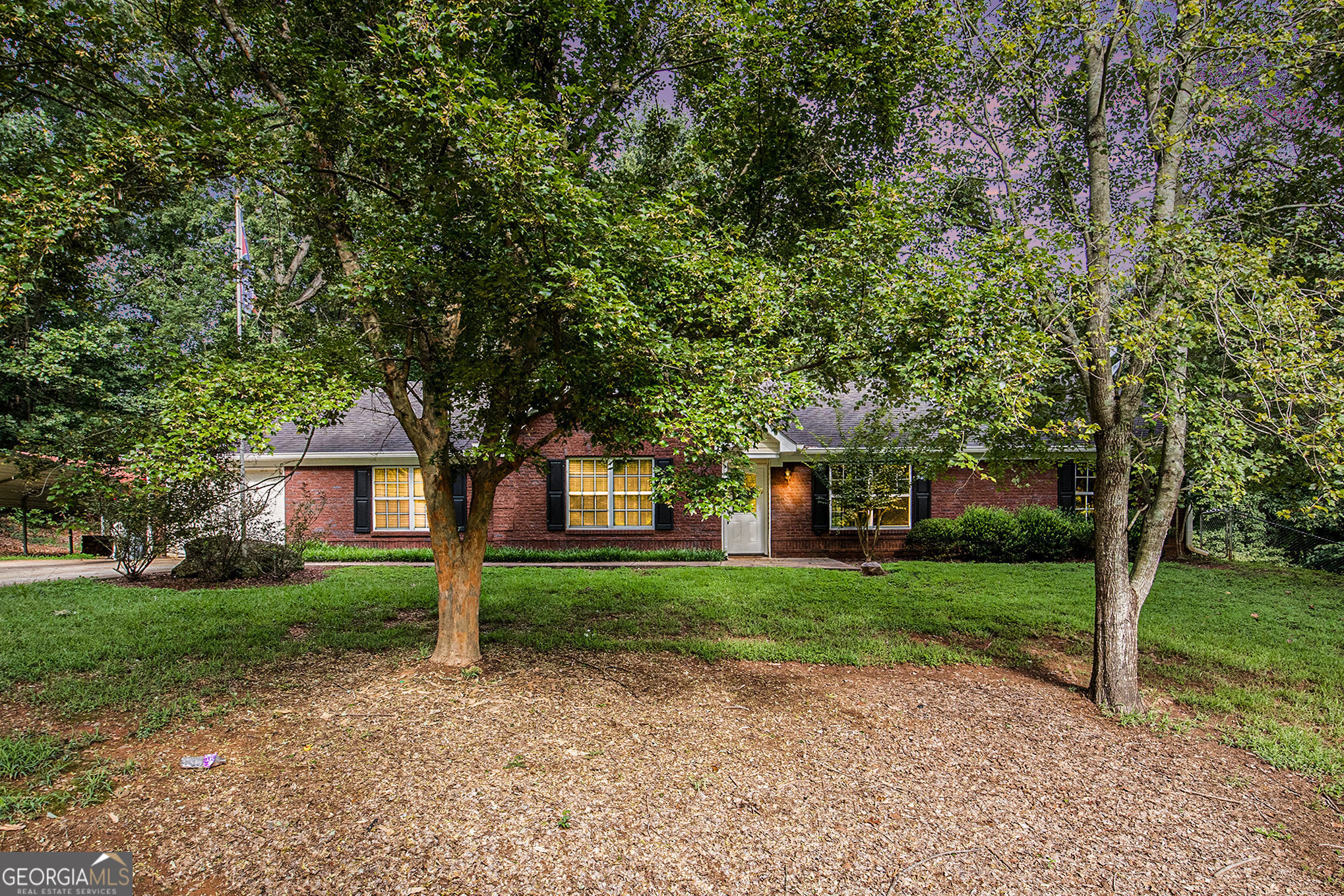 Move-In Ready 4BR Ranch with Bonus Room, Pool & Backyard Oasis! Welcome to your dream ranch-style retreat! This beautifully maintained 4 bedroom, 2 bath home offers the perfect blend of comfort, space, and style - with a split roommate floor plan ideal for privacy or flexible living. Step inside to find a spacious vaulted living room featuring a cozy fireplace, perfect for relaxing evenings or entertaining guests. The living space flows effortlessly into the bright bay-window eat-in kitchen and backyard covered porch. The owner's suite is a true escape, offering dual sinks, a luxurious tiled shower-soaking tub combo, and ample space to unwind. On the opposite side of the home, you'll find three additional bedrooms, perfect for family, guests, or a home office. Need more flexibility? A bonus room adds even more living space - ideal for a gym, playroom, or media center. Step outside to your private backyard oasis: -Covered back porch for shaded lounging. -Fenced yard for privacy and pets. This home has it all: style, functionality, cozy touches, and outdoor fun - and it's move-in ready! Don't miss this rare find. Schedule your private showing today and step into your next chapter!