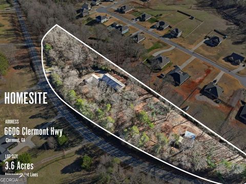 6606 Clermont HWY Clermont GA 30527