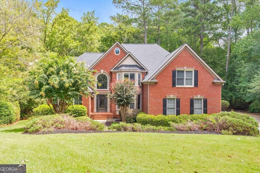 Discover the perfect family haven in the highly sought-after Hickory Springs swim/tennis community! This 5 bed / 4.5 bath suburban retreat is nestled on a serene cul-de-sac lot. As you step inside, you are greeted by a grand two-story foyer, flanked by an elegant formal living room and a sitting room, all enhanced by professional designer Italian plaster on the main level, adding a touch of timeless luxury. The heart of the home is the expansive family room, featuring soaring ceilings, a fireplace, and floor-to-ceiling windows that flood the space with natural light. The gourmet kitchen is a chef's delight, offering custom cabinetry, granite countertops, stainless steel appliances, double ovens, and a large island perfect for casual dining or entertaining. The primary suite on the main level boasts a large walk-in closet and a charming sitting area with bay windows that provide access to the back deck. The spa-like ensuite bathroom features a double vanity, a jetted tub, and a separate shower. Upstairs, a versatile loft area makes an ideal playroom or study space for kids. Two bedrooms on this level share a Jack-and-Jill bathroom, while the third bedroom enjoys its own private bathroom. The finished basement is an entertainer's dream, complete with a fireside living room, a built-in entertainment center, a surround sound system, and a kitchenette overlooking a space perfect for a pool table or game room. The basement also features a bonus room that can be used as a gym or theater room, a spacious bedroom with a built-in office, and a beautifully updated full bathroom. Step outside to enjoy the outdoors on the back deck or lower patio, both of which overlook the private and level backyard, complete with a playground. A three-car garage offers ample space for vehicles and storage. Additional features include a 2022 roof, 2019 main & basement HVAC systems, 2017 upstairs HVAC, a 50-amp breaker for a hot tub, and waterproofing system under the deck. Situated in the desirable Harrison High School district and located in a prime area, this home offers everything you need and more. Don't miss the opportunity to make this exceptional property your own!