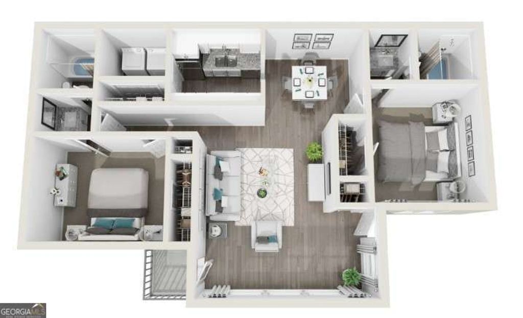 Photo of 1173 N Hariston Road #2802, Stone Mountain, GA 30083 (MLS # 10655899)