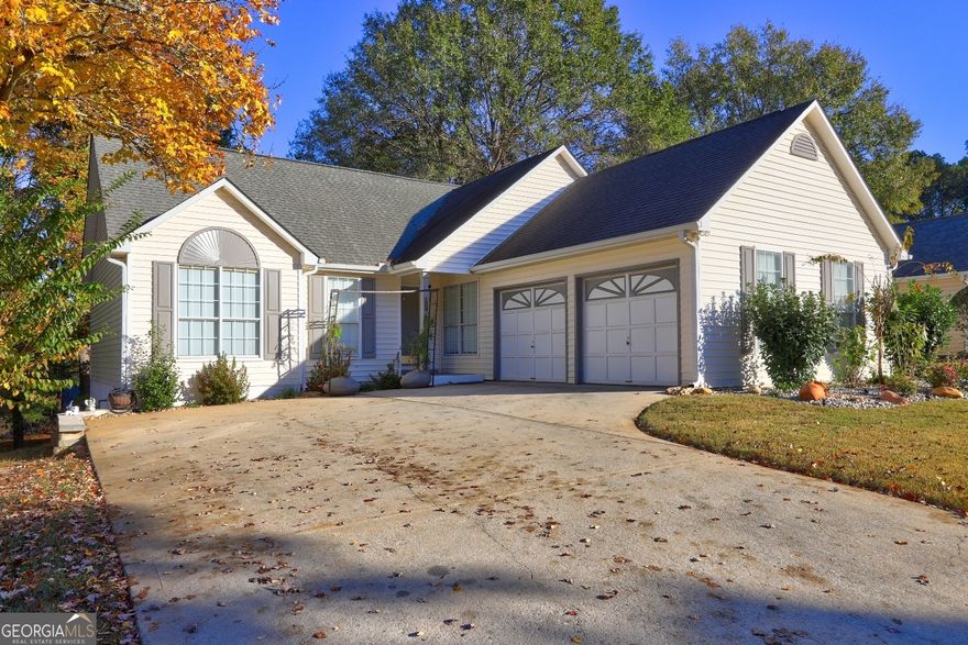 Come see this move-in ready ONE OF ONE custom ranch home with a vaulted great room, and stone fireplace and new LVP flooring throughout.  NO CARPET. Newly remodeled kitchen with all new custom cabinets, with an appliance garage, self-closing drawers, and spice rack drawers.  Sit at the oversized island for 4, covered with quartz countertops, or sit in the separate open dining area.  New high-end LG Thin Q appliances surrounded by a matching quartz backsplash.  Separate bedroom plan with a newly renovated Master bathroom with a separate soaking tub with waterfall faucet/sprayer system, a custom tiled shower with Rain shower head system, and a custom walk-in closet with Laminate flooring.  Would be great for a family to make it their next home. Rooms are spacious, and the backyard is peaceful with a deck to relax on.  This home has been well taken care of with all high-end fixtures.  Located on a quiet, highly sought-after cul-de-sac street. 1/2 of the garage is converted to an office.  The crawl space is high enough to walk in.  This house won't last long