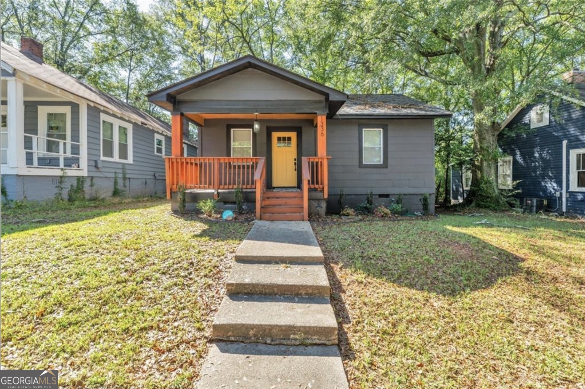 Welcome to 1336 McClelland Ave, an impeccably renovated, Airbnb-ready home in the heart of East Point-a vibrant, community-oriented neighborhood offering prime access to Atlanta's arts and entertainment. This soundproofed gem combines privacy and city convenience, making it ideal for modern living or as a smart investment. With a short walk to MARTA and bus lines, commuting and exploring the city is effortless. Inside, an open layout welcomes you into a stylish kitchen with stainless steel appliances and sleek stone countertops, perfect for casual dining or entertaining. The high-end bathrooms feature contemporary fixtures and finishes, adding a luxurious touch to daily routines. With no rental restrictions, this property is perfect for investors interested in the short-term rental market near Tyler Perry Studios and the Beltline. Nearby North Camp Creek Parkway Nature Preserve and Stone Hogan Park offer miles of trails for outdoor enjoyment, while major highways and Hartsfield-Jackson Airport are just a quick drive away. Ideal for first-time buyers, film industry professionals, or investors, this home combines modern amenities with serene, accessible city living. Schedule a viewing today and see why East Point is becoming one of Atlanta's most promising neighborhoods.