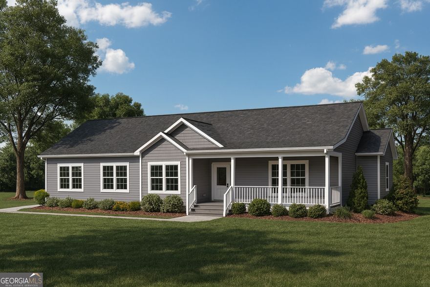 NEW CONSTRUCTION - FEBRUARY 2026 COMPLETION    This thoughtfully designed 3-bedroom, 2-bath home offers 1,808 square feet of efficient layout, quality craftsmanship, and modern systems-all at a price that makes luxury living accessible.    The open-concept floor plan features 9-foot ceilings and luxury vinyl plank flooring throughout. The chef-inspired kitchen connects seamlessly to the dining and living spaces, showcasing white shaker cabinetry, quartz-style countertops, ceramic tile backsplash, and a spacious island for prep and casual dining. A full stainless steel appliance package is included, with a gas range, refrigerator, dishwasher, and built-in microwave, enhanced by designer lighting throughout.    The primary suite feels spa-like with a freestanding soaking tub, walk-in shower with seating, dual floating vanities, and LED mirror lighting. Two additional bedrooms feature walk-in closets, ceiling fans, and quality carpeting, offering ample comfort and function.    Designer Finishes: LVP flooring in main areas, craftsman trim with crown molding, smooth ceilings, wood window sills, premium paint colors, and a curated modern lighting package.    Nestled on a private 2-acre lot just minutes from Downtown Greenville with convenient I-85 access-the perfect blend of comfort, design, and location. Call today for more details!