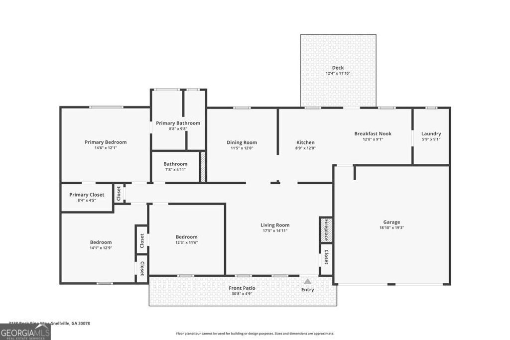 Photo of 3138 Rock Pine Way, Snellville, GA 30078 (MLS # 10676356)
