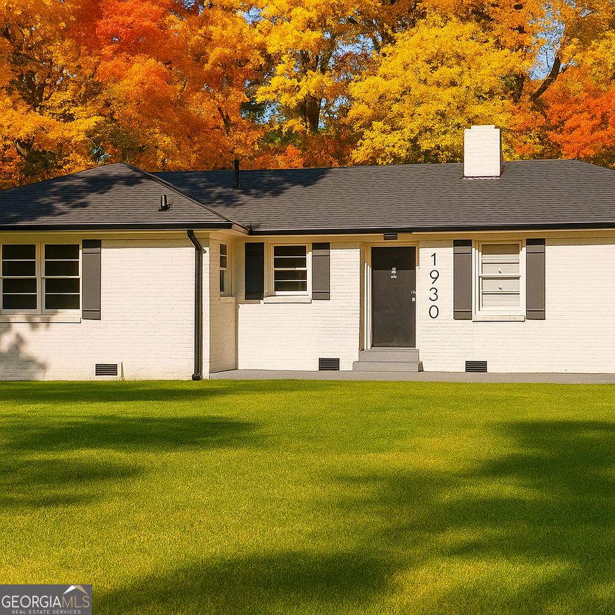 Renovated Mid-Century Ranch - Atlanta This 3bed, 2bath home blends midcentury charm with modern updates on a large, treelined lot. Featuring espresso hardwood floors, a formal dining room, updated kitchen with stainless steel appliances, renovated baths, and a laundry/mudroom, it's fully movein ready. Enjoy a quiet residential street with offstreet parking, front porch, and easy access to I20, BeltLine trails, Grant Park, and East Atlanta Village. Priced below nearby intown neighborhoods, this home offers longterm value and equity growth as Thomasville Heights continues to revitalize - a smart buy for firsttime buyers or investors seeking intown convenience without the premium price.