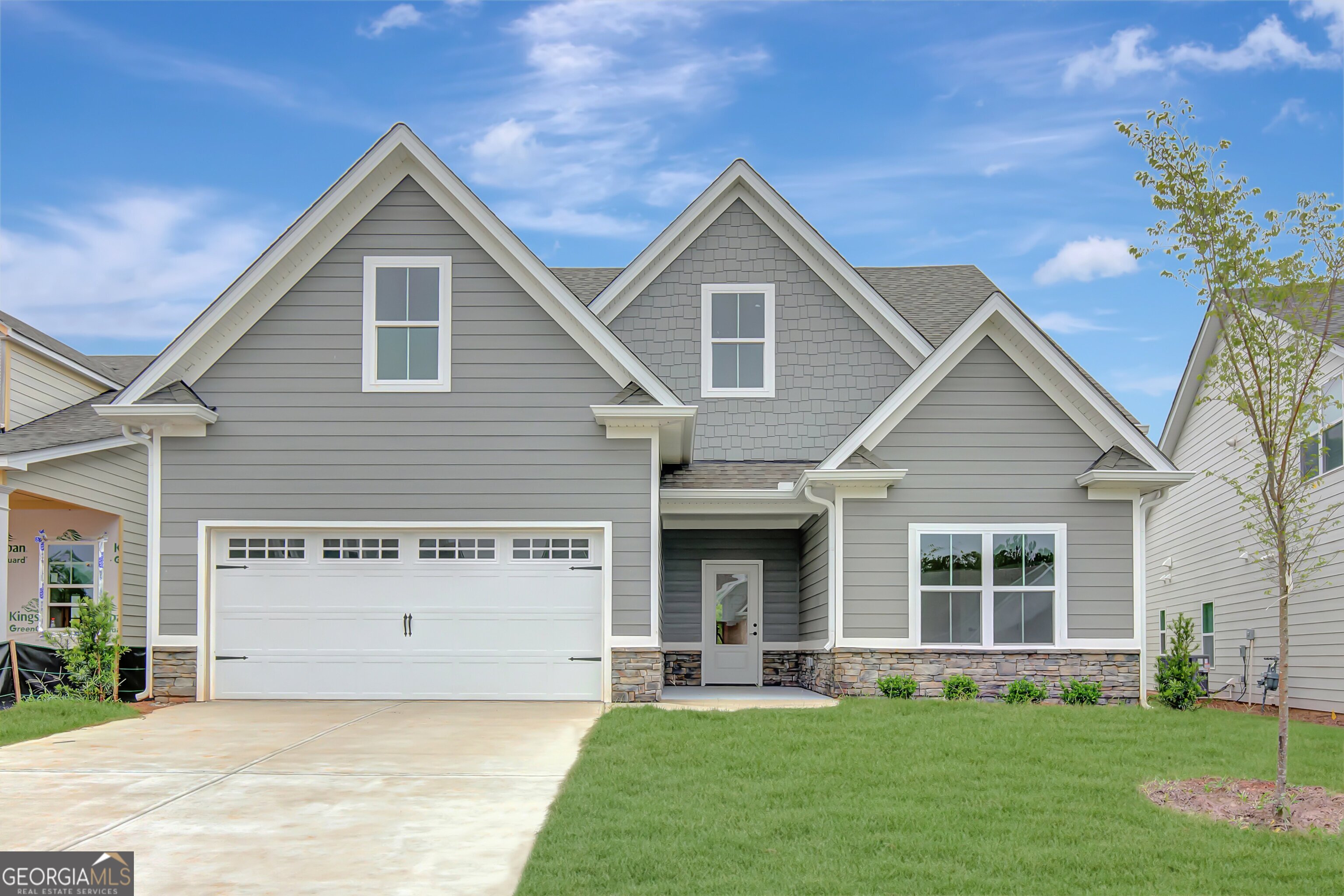 Come build your dream home or choose one that's move-in-ready! Welcome to Chadwick Homes! Enjoy ranch style living just minutes from Downtown Senoia! We have 7 floor plans to choose from ranging from 1591 Sq Ft to 2839 Sq Ft. From 3 bedrooms to 4 bedrooms, with our smallest plan at 2 bedrooms, there's a perfect plan for you! Pricing ranges from $479,900 to $539,900. Opportunities to select flooring, tile, cabinets, counters, lighting, wall colors and more from our model home selections! These are open concept floor plans and feel larger than square footage with high end finishes standard for this price point, including soft-close dovetail cabinetry, crown molding, LVP on main level, quartz counters in all areas, utility sinks, covered patio, spray foam attic and tankless water heater. Two car garage, plus some plans offering an additional golf cart bay. Lawn maintenance included in HOA, with an optional pool and Pickle Ball membership. Enjoy all that downtown Senoia has to offer for shopping, restaurants, coffee shops, breweries, farmers market or strolling, just minutes away! Golf cart paths to Publix shopping center.