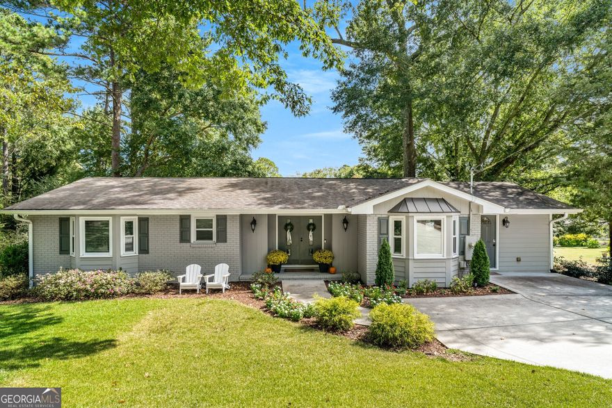 Fantastic turnkey property in Sandy Springs - move right in! This 3BR/2.5BA features open concept living with the kitchen island opening up to a dining area and large primary living room. An oversized conditioned sunroom, multiple decks, firepit, and basement all make this home perfect for entertaining. The two secondary bedrooms are jack-and-jill with ample closets, and the primary is en-suite with a large closet and private bath. The unfinished basement boasts an incredible amount of storage for a home of this size. Very well upkept inside and out, you'll enjoy a large private backyard in a very flat walkable neighborhood with friendly neighbors. This is also one of the only homes on this side of the street that is connected to public sewer instead of septic. In the area, you'll love Abernathy Park with a great playground, City Springs with excellent restaurants and entertainment, very commutable to Buckhead, Midtown, or Alpharetta via GA400.