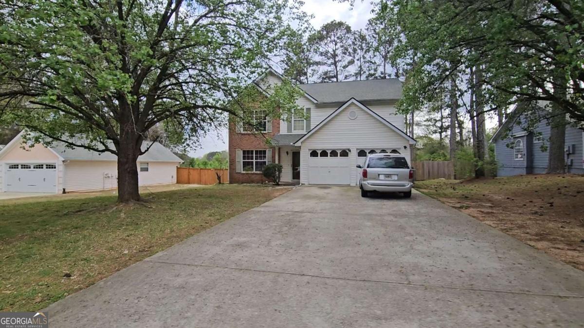 Welcome to this well-maintained, move-in ready home in the quiet Duck Pond community of Jonesboro! This charming 3-bedroom, 2.5-bathroom residence offers a spacious layout and thoughtful upgrades throughout. Recent updates include a newer roof, HVAC system, furnace, and water heater-giving you peace of mind for years to come. The main level features updated LVP flooring and cozy carpet in the living and dining rooms, complemented by elegant French doors that open from the dining room to the backyard. Upstairs, enjoy fresh, newer flooring throughout including freshly carpeted stairs. The primary bathroom has also been refreshed, blending comfort and potential for further customization. Whether you're relaxing in the oversized living room, hosting dinners in the separate dining area, or enjoying the private backyard, this home offers a solid foundation and room for your personal touch. With no HOA, easy access to local amenities, and plenty of space to grow, this is the perfect opportunity to settle into a home with great bones and recent upgrades. Don't miss your chance to own in a well-kept community just minutes from schools, shopping, and major highways.