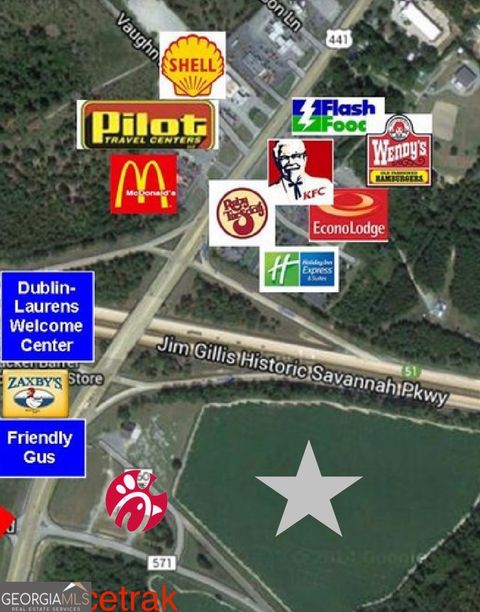 0 I-16 & Pinehill RD Dublin GA 31021