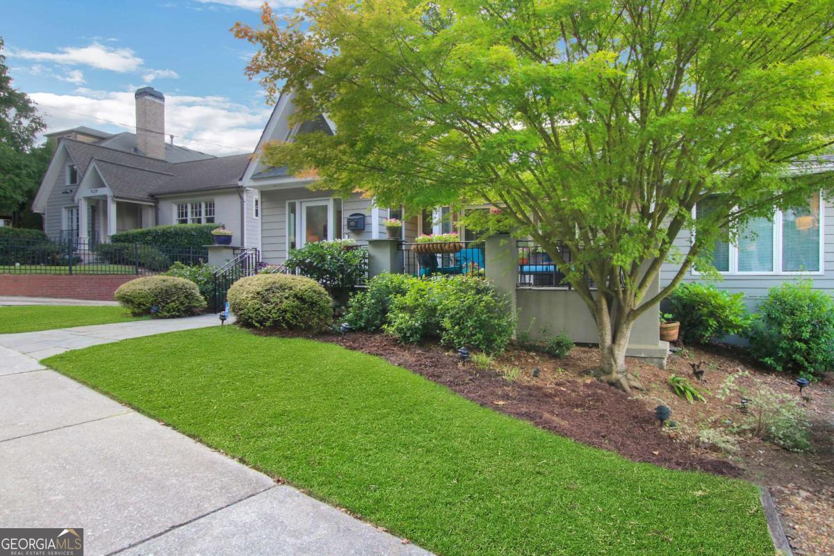 Charming Bungalow for Lease in Virginia Highland. Welcome to 925 Highland Terrace, a beautifully furnished 3-bedroom, 3-bathroom bungalow in the heart of Intown Atlanta, just steps away from the vibrant Piedmont Park, the popular Beltline, and an array of shops and restaurants. This home offers the perfect blend of comfort and convenience in one of Intown Atlanta's favorite neighborhoods. Inside, you'll find a well-appointed, bright, and cheery interior. The spacious owner's retreat features a sunroom, private porch, luxurious ensuite with a soaking tub, separate shower, and a custom walk-in closet. Additional bedrooms and a bonus room on the lower level provide ample space for relaxation or work. Outside, enjoy the great outdoor space with a two-level deck perfect for entertaining, a screened room with treetop views for peaceful retreats, and a front patio to take in the lively street scenes. This home is truly a gem, offering both style and function in one of Atlanta's premier neighborhoods. Don't miss the opportunity to lease this exceptional property. Experience the best of Virginia Highland living today!