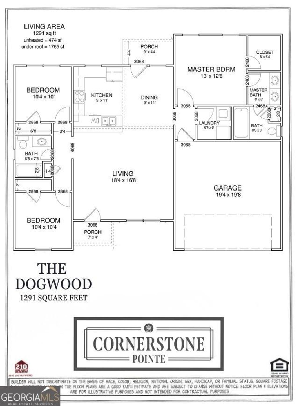 Photo of 203 Cornerstone Drive #LOT 55, Statesboro, GA 30458 (MLS # 10690913)