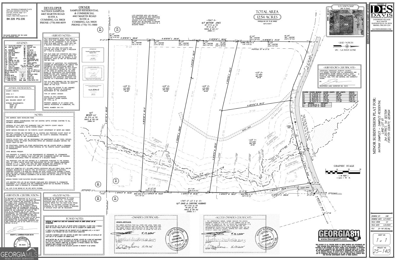 8205 Nicholson RD LOT 1