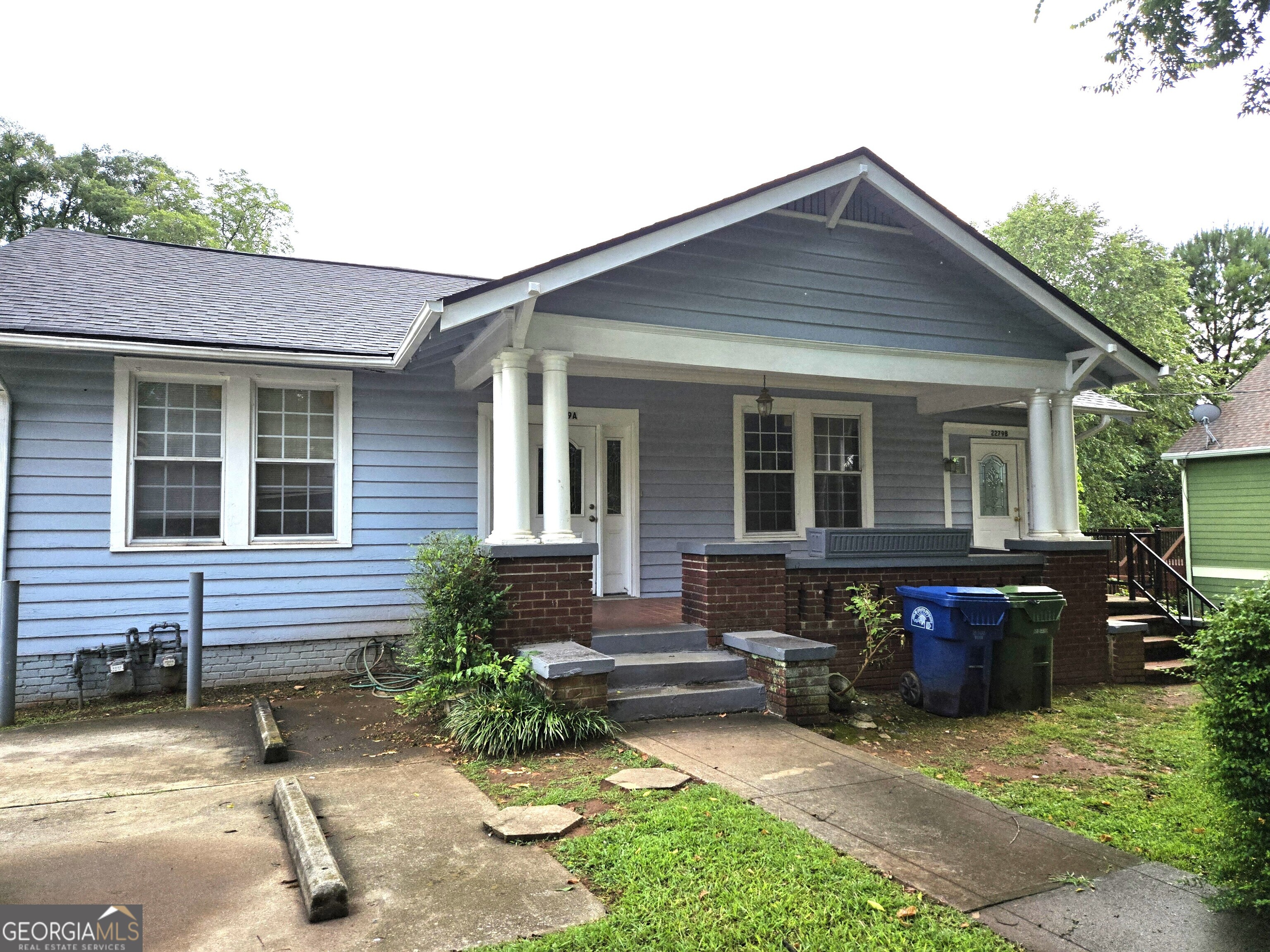 Great duplex ready for you to either buy as an owner occupant on one side and rent the other or as an investor. Original hardwood floors on both side, new roof and new furnaces. Side A has an updated bathroom and washer and dryer connections with appliances. Side B has an updated bathroom. Units will be vacant 6/30/2025.