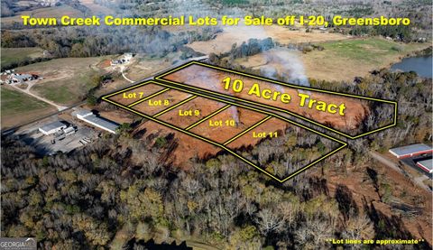 10 ACRES Town Creek BLVD Greensboro GA 30642