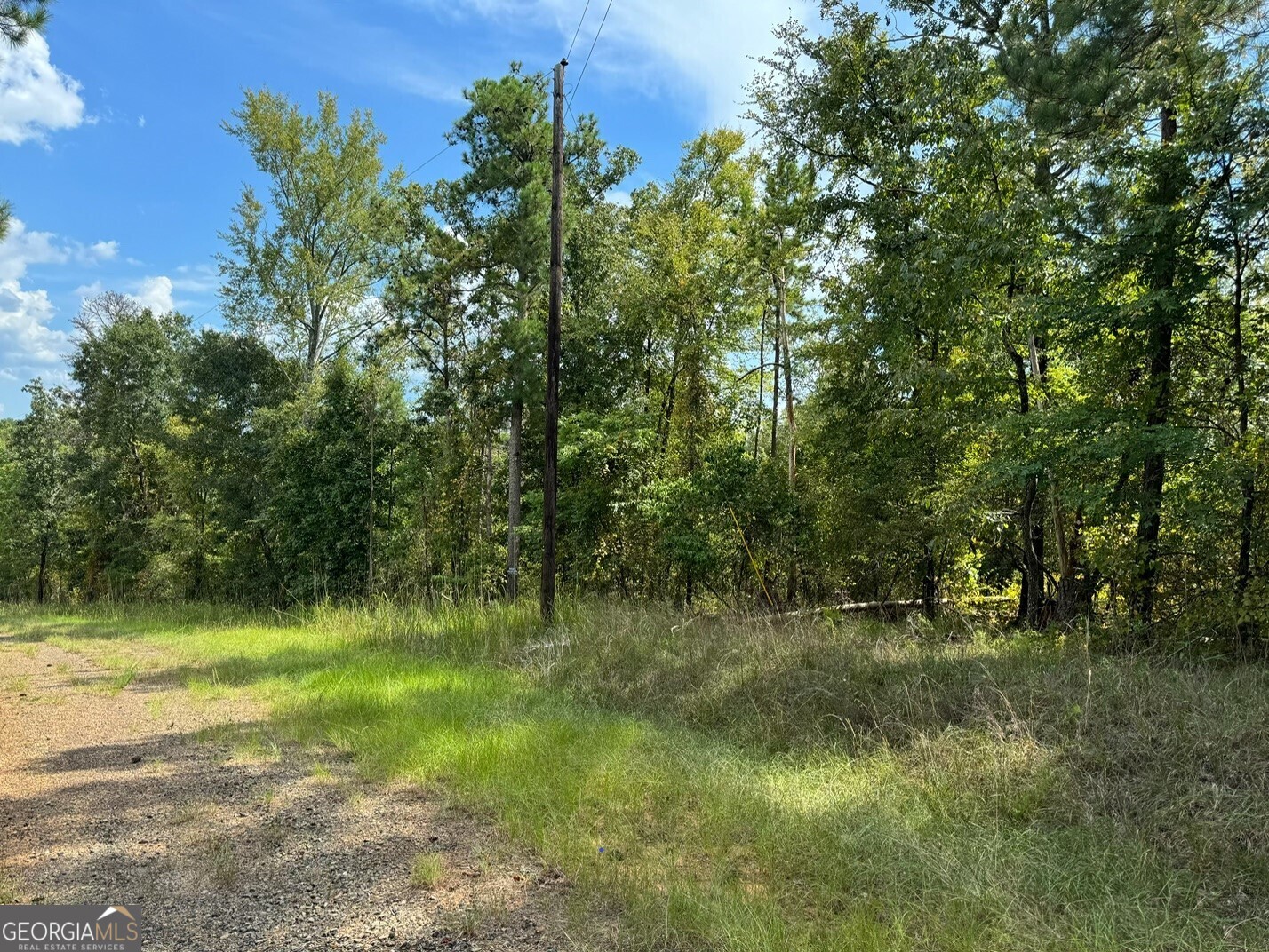 Beautiful lot to build your dream home on; near the lake.