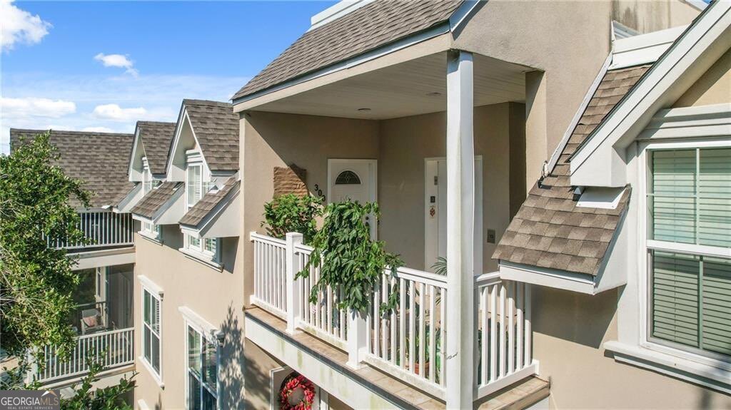 Welcome to one of St. Simons Island's most unique and sought-after condos -an absolutely stunning, fully upgraded residence with marsh views, spectacular sunsets, and total privacy. This is not your typical condo-no shared/common walls with this Penthouse unit. Nestled in a gated community with easy access to beaches, top-rated golf courses, charming Pier Village, boutique shopping, and dining. Features a screened-in porch just off the kitchen-perfect for morning coffee or evening wine. Elegant coffered ceiling with custom LED lighting creates an upscale, ambient vibe. Rich plantation shutters throughout offer timeless charm and privacy. Designer chandelier sets the tone in the dining area for elegant entertaining. High-End Upgrades & Features: All new stainless steel appliances, modern quartz countertops, expanded custom pantry with rolling storage solutions, Tankless water heater, Water filtration system at the kitchen faucet and a private garage plus a separate storage room independent from the garage-rare to find with condo living! The primary bedroom and bath offer a fully updated tile shower, dressing vanity with a beautiful marsh view. The third bedroom, which can also serve as a media room, features a modern linear gas (propane) fireplace. Enjoy the best of condo living with the feel of a private residence, surrounded by nature and quiet. If you're searching for coastal elegance, thoughtful upgrades, and the peace of island living, this condo is a true gem. Whether full-time, part-time, or investment-this is St. Simons at its best. Schedule your private showing today and experience the coastal lifestyle you've been dreaming of. UTILITIES: GA Power, Public Water/Sewer, Propane for fireplace (Carbon Monoxide Detector installed in condo). Roof 2024 (Roof is a EPDM rubber roof with shingles on the gables), HOA covers Termite Bond w/Active. See Details Sheet attached in Documents for all the specifics.