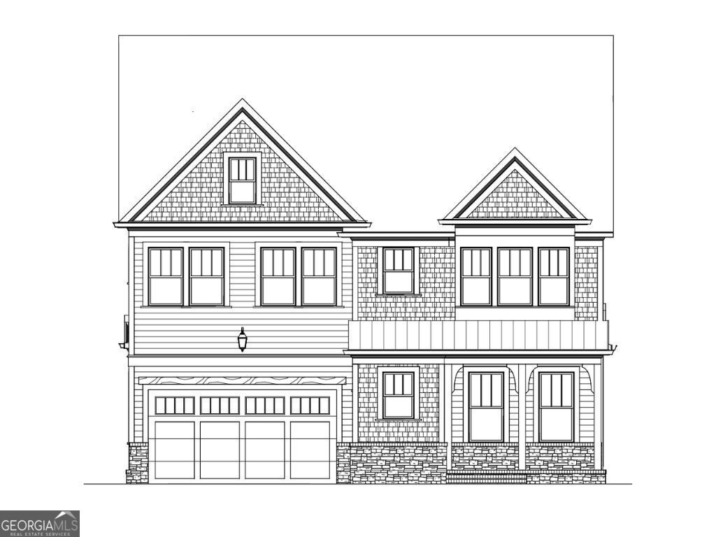 The Baymont Paired Home Plan by JW Collection founded by John Wieland! Just released in South on Main, The Atlanta Home Builder's Association's "Community of the Year" for 2023!!! You start off with a beautiful lot that overlooks our fabulous clubhouse and will have a private yard to enjoy all the wonderful outdoor space. This home is a highly sought after garage entry on the main level that includes a bedroom and full bath as well as an abundance of open living space for all your entertaining needs. You will be stunned with the outdoor patio and covered porch that opens to an extensive area with designer pavers off of your well-appointed kitchen! Perfect for grilling and relaxation. This home is only attached on the side so you will enjoy lots of extra windows on 3 sides of the home! The kitchen has beautiful cabinets that go all the way to the top of the 10' ceilings. And EVERY cabinet in this home is soft close! The quartz island is spacious and comes equipped with a double trash pullout, sink, and dishwasher. Also, a spacious walk in pantry with wood shelving. You will work with our JW Collection design team to design the interior of your home. The main floor is designed with an abundance of hardwoods, gleaming stainless steel appliances including tile to the ceiling behind your vent hood over your gas stove. Opening to the heart of the home, your family room will include a cozy fireplace with gas logs and built in cabinetry. The owner's suite has so much extra space you just have to relax at the end of a long day. The owner's bath is a spa experience with a free-standing soaking tub, large shower with bench, shampoo niche, frameless door, and tile all the way to the ceiling. For convenience and privacy, your owner's bath connects to your closet leading to the oversized laundry. All secondary baths will include tile to the ceiling, undermount sinks, and quartz countertops. Enter your garage to a mud room with bench, cubbies and hooks. Come and enjoy this wonderful lifestyle. South on Main is located less than a half mile from downtown Woodstock. We have a beautiful 6000 sq. ft. clubhouse with a full fitness center. A pool with a cabana, an outdoor play area, 2 dog parks, a community garden, a community firepit for gatherings, and an extensive outdoor pavilion (The Shed) for outdoor gatherings and events with a full amphitheater and stage. We have an Activities Director, to create exciting ways for our active community to get out and enjoy all it has to offer. We connect to the Noonday Creek Trail which is part of the Greenprint trail system that includes approximately 60 miles and biking trails. Come by and let us show you all we have to offer at South on Main!!! THIS HOME IS BEING BUILT! THE PICTURES ARE OF ANOTHER HOME THAT IS SIMULAR IN THE NEIGHBORHOOD.