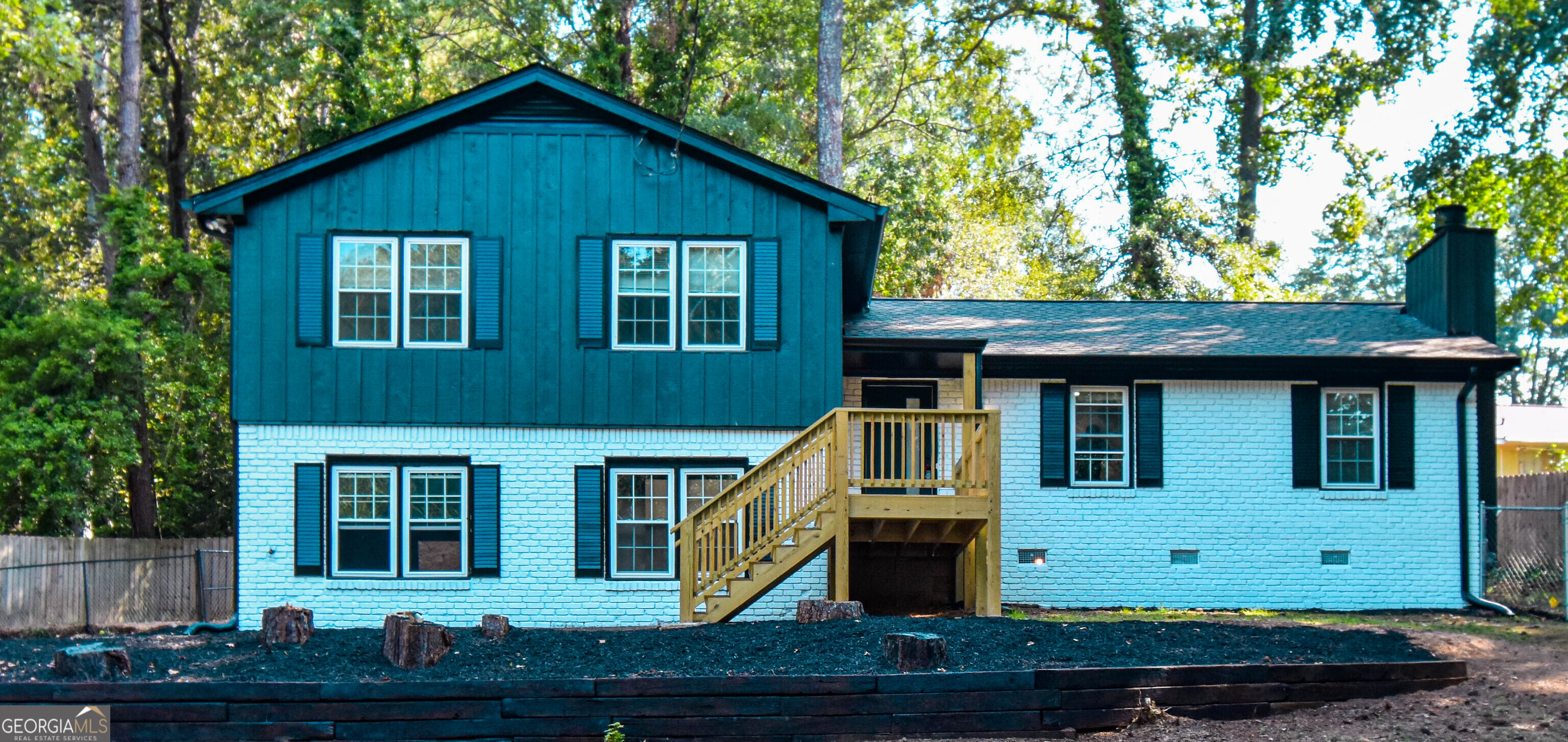 This beautifully renovated Marietta home blends modern luxury with community charm and a prime East Cobb location. Renovated from top to bottom, it offers all-new plumbing, designer bathrooms, fresh flooring, and a chef's kitchen with custom cabinets and sleek quartz countertops. Every detail has been carefully upgraded-from added insulation in the attic, encapsulated crawlspace, updated electrical and fixtures to the brand-new front deck. Outside, The fully fenced in back yard with a concrete patio, all new retaining wall in the front and the removal of towering pine trees give the yard a clean, sun-filled look and easy maintenance. Outdoorsy buyers will love the nearby Sope Creek trails, ideal for creekside hikes and weekend adventures, as well as Terrell Mill Park, with its baseball fields, playgrounds, and tennis and pickleball courts. The home is served by some of the area's top-rated schools, including East Valley Elementary and Wheeler High School, giving students an excellent start. This move-inready home offers the perfect mix of upscale finishes, outdoor recreation, and exceptional schools. An ideal spot for a growing family to settle in and enjoy the best of East Cobb living.