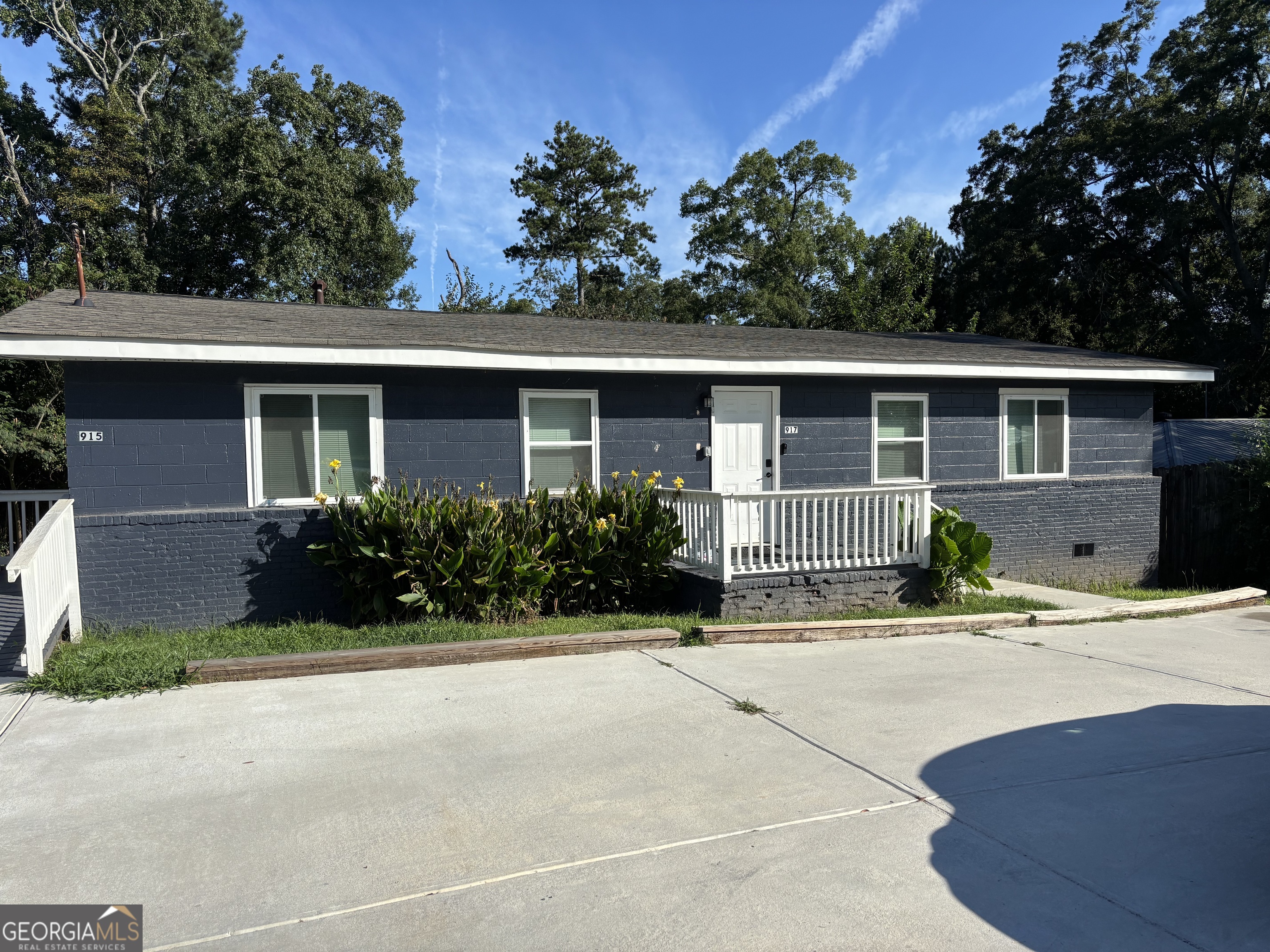 Newly renovated in 2024 with features including hardwood flooring, tile showers, fresh paint, central heating and air, washer/dryer hookups, new appliances, and off-street parking. Each unit has 2 bedrooms and 2 bathrooms. Fully rented, showings only when under Due Dilgence.