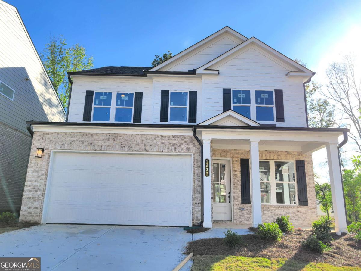 Brand New ! Beautiful house with 4 bedroom and 2.5 bath in Lawrenceville . Great Location! Mins to I-85,Mall of Georgia, Costco, Sam's, Restaurants and new Northside hospital.... Entrance foyer, Open floor plan ,10 Ft ceiling on the main, Spacious family room with fireplace. Plenty of Natural light. Gourmet kitchen features quartz countertop, cabinet white , Huge island, Stainless steel appliances, Walk in pantry, View to family room. Upper level has 4 bedrooms and 2 full baths, 9ft ceiling, Oversized Master bedroom with Double vanity ,Shower and Big walk-in closet. Leveled backyard great for entertaining and relaxing. Community amenity include swimming pool, Tennis court and Pickle ball court ! No smokers & pet. Credit score 680+. Deposit due immediately upon app acceptance. Ready to move in on August 15th.
