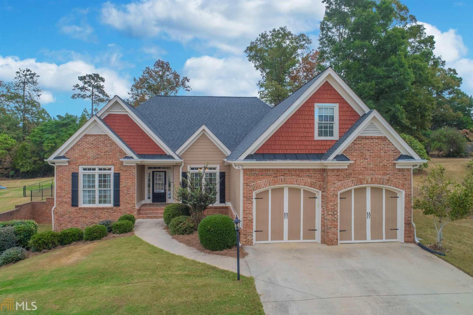 Welcome to this beautiful well-kept split bedroom ranch home featuring hardwood flooring throughout, granite in the kitchen, large walk in pantry, & split bedroom plan. From the dual headed shower to the double vanities this owner's bath is sure to WOW! Upstairs there is an additional bedroom, bathroom, & bonus room. Perfect for a teen suite/guest area. Unfinished basement is ready for your finishing touches. Wait, don't forget the backyard featuring your own private 6 month old in ground pool. Welcome to paradise & your new home.