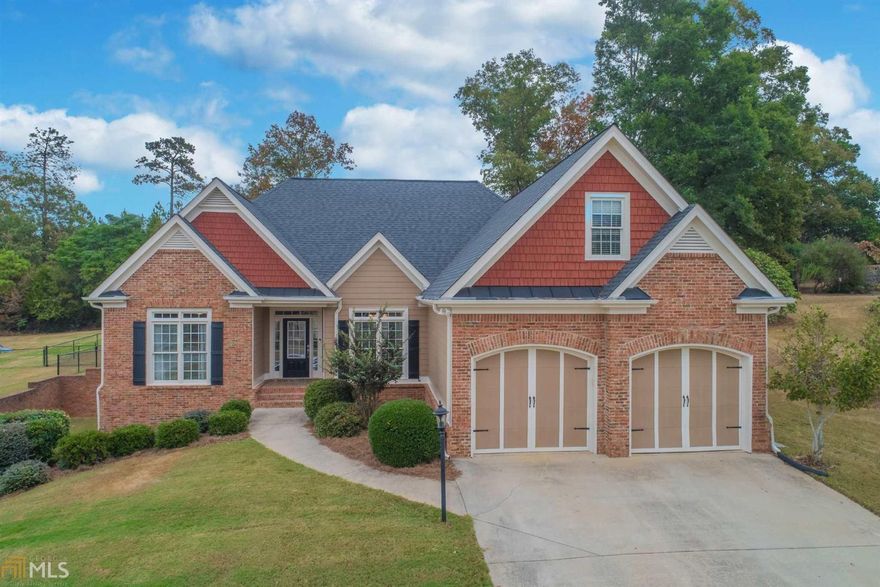 Welcome to this  beautiful well-kept split bedroom ranch home featuring hardwood flooring throughout, granite in the kitchen, large walk in pantry, & split bedroom plan.  From the dual headed shower to the double vanities this owner's bath is sure to WOW! Upstairs there is an additional bedroom, bathroom, & bonus room.  Perfect for a teen suite/guest area.  Unfinished basement is ready for your finishing touches.  Wait, don't forget the backyard featuring your own private 6 month old in ground pool.  Welcome to paradise & your new home.