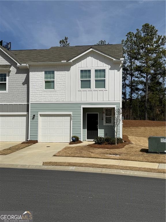 Located just off of Hwy 41, Across the road from Piedmont Cartersville Medical Center. This new construction, end unit, townhome offers flexible lease terms, can be furnished or unfurnished and is pet friendly. It has 3 bedrooms and 2.5 bathrooms with over 1400 sq ft. A fenced in backyard offers privacy and a safe space for pets to roam freely. Downstairs, an open concept from living room to kitchen. Granite countertops, stainless steel appliances, ample cabinet space and a dining area. The laundry with washer and dryer is upstairs in the hallway between the owners suite and two more bedrooms with a second shared bath.