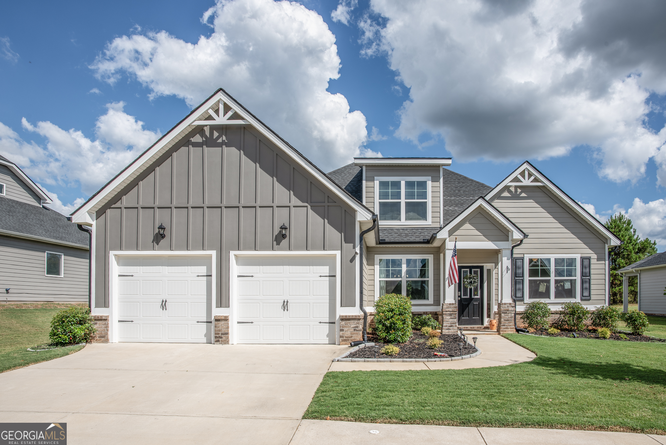 Welcome to this beautifully maintained home in the highly sought-after Madison Lakes community! Built just three years ago, this home feels almost brand new and offers the convenience of single-level living with all main living spaces located on the main floor. The open-concept layout is perfect for both everyday living and entertaining, featuring a spacious living room filled with natural light, a cozy gas fireplace, and seamless flow into the kitchen and dining areas. The kitchen is a true highlight-bright and airy with abundant cabinetry, expansive countertops, stainless steel appliances, a pantry, and a charming breakfast nook. A formal dining room offers flexibility and could easily serve as an office, playroom, or additional living space. The primary suite is privately situated on the main floor and includes a luxurious en suite bath with a soaking tub, separate shower, double vanity, and large walk-in closet with additional linen storage. Two more bedrooms and a full bath are also located on the main floor. Upstairs, you'll find a spacious fourth bedroom complete with its own full bathroom-ideal for guests, a teen suite, or a media/game room. Step outside to a peaceful backyard that backs up to a serene, tree-filled green space. Sip your morning coffee on the back patio while enjoying stunning sunrise views. Madison Lakes is a gated community offering outstanding amenities including an Olympic-sized pool, tennis courts, playground, clubhouse, and fitness center. Conveniently located just 15 minutes from downtown Madison and with easy access to I-20, this home truly has it all. Don't miss the opportunity to tour this beautiful home-schedule your visit today! *One of the sellers is a licensed real estate agent in Georgia*