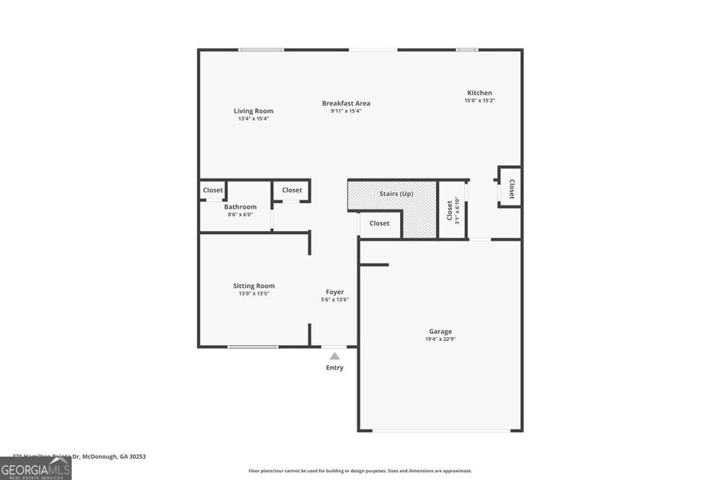 Photo of 371 Hamilton Pointe Drive, McDonough, GA 30253 (MLS # 10671297)