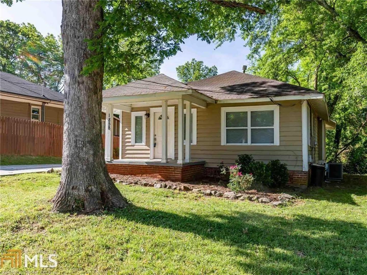 NEW ROOF! Architectural Shingle roof finished 12/28/2019. Location/Location! Amazing renovated Bungalow in the sought after Historic College Park. 3 bed/ 2 baths. Large rooms. Renovated kitchen with breakfast bar. Walking Distance to everything Historic College Park / East Point has to offer. Covered front porch, alarm system, large backyard, new water heater, new exterior doors,insulated windows. Located close to Woodward Academy,Shopping,Restaurants, and Marta. Do not miss this one!