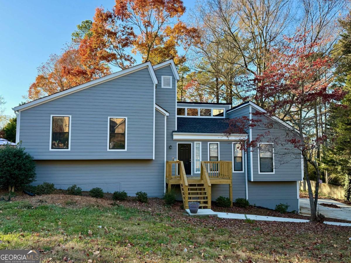 Welcome to 2707 Hawk Dr NE - your dream home! This beautiful renovated split level home has all the bells and whistles, nestled in a highly sought-after Lassiter, Mabry and Davis school area. Move-In Ready. This home showcases a top-notch remodeling job with quality materials and exceptional workmanship. The upper level offers 3 very spacious bedrooms/2 full bathrooms with new luxury LVP flooring, new vanities and mirrors, new toilets; The main level offers a gourmet kitchen featuring new white cabinets, newer stainless steel appliances, including a 2-door stainless steel refrigerator, new granite countertops/new sink, new light fixture above the sink, new stylish backsplash; the formal Dining Room adjacent to kitchen is ideal for family dinners and gatherings; the Family Room has newly stained alpine ceilings, new ceiling fan, cozy fireplace, new door leading to a brand new extended deck with view of the backyard. The lower level features a large, finished basement - it could be used as a 4th bedroom, office, library, hobby room, or workout room, etc.; utility room; Other features: two-door car garage, new long concrete driveway with turning pad, new mailbox, new siding, new fascia boards and gutters; New interior and new exterior paint; Large private backyard. Broker participation welcome. Don't miss the opportunity to make this home yours. Schedule a showing today and experience all that 2707 Hawk Dr NE has to offer. Click the link to apply online https://apply.link/QFAHh4I