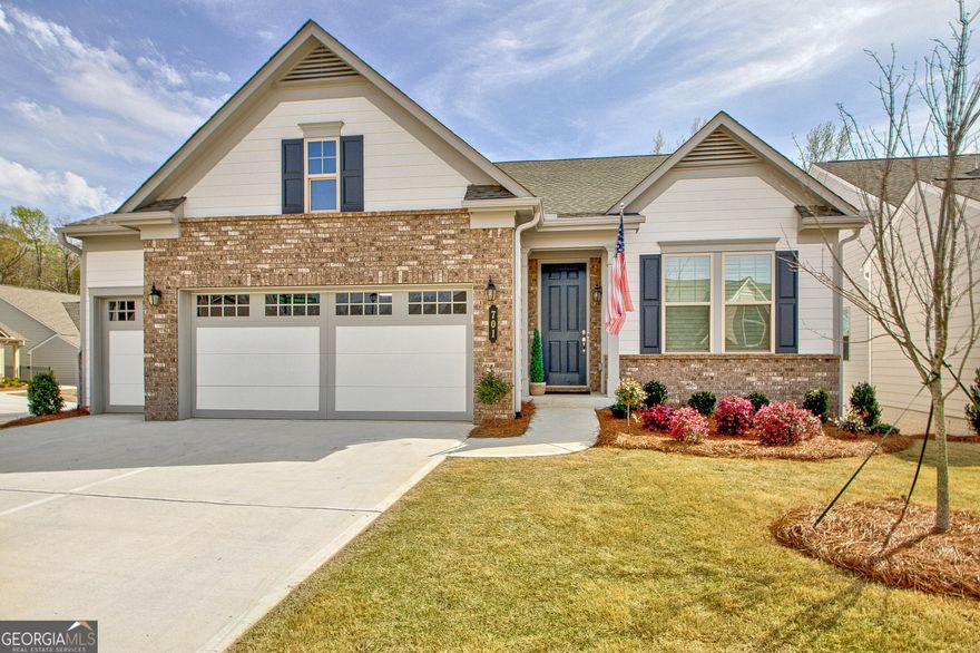 Welcome to Cresswind Peachtree City, a vibrant 55 and older community where active living meets serene surroundings! Nestled in Peachtree City, this charming 3 bedroom, 2 bathroom  and large unfinished basement home offers the perfect blend of comfort, convenience, and community. Step inside to discover an inviting open floor plan, flooded with natural light and designed for easy living. The spacious living area opens off the breakfast room and is ideal for entertaining guests or enjoying quiet evenings in, while the beautiful upgraded kitchen boasts sleek countertops, and ample cabinet space, making meal prep a breeze. Outside, you'll find a screened in porch, perfect for enjoying your morning coffee or hosting with friends and neighbors. And with low-maintenance landscaping, you'll have more time to take advantage of everything Cresswind has to offer. Speaking of amenities, residents of Cresswind Peachtree City enjoy access to a clubhouse, swimming pool, fitness center, sidewalks and not to forget the 100+ of Peachtree City's golf cart paths, providing endless opportunities for recreation, relaxation, and socializing. Don't miss your chance to experience the lifestyle you've been dreaming of! Schedule your showing today and make this delightful home in Cresswind Peachtree City yours before it's gone!