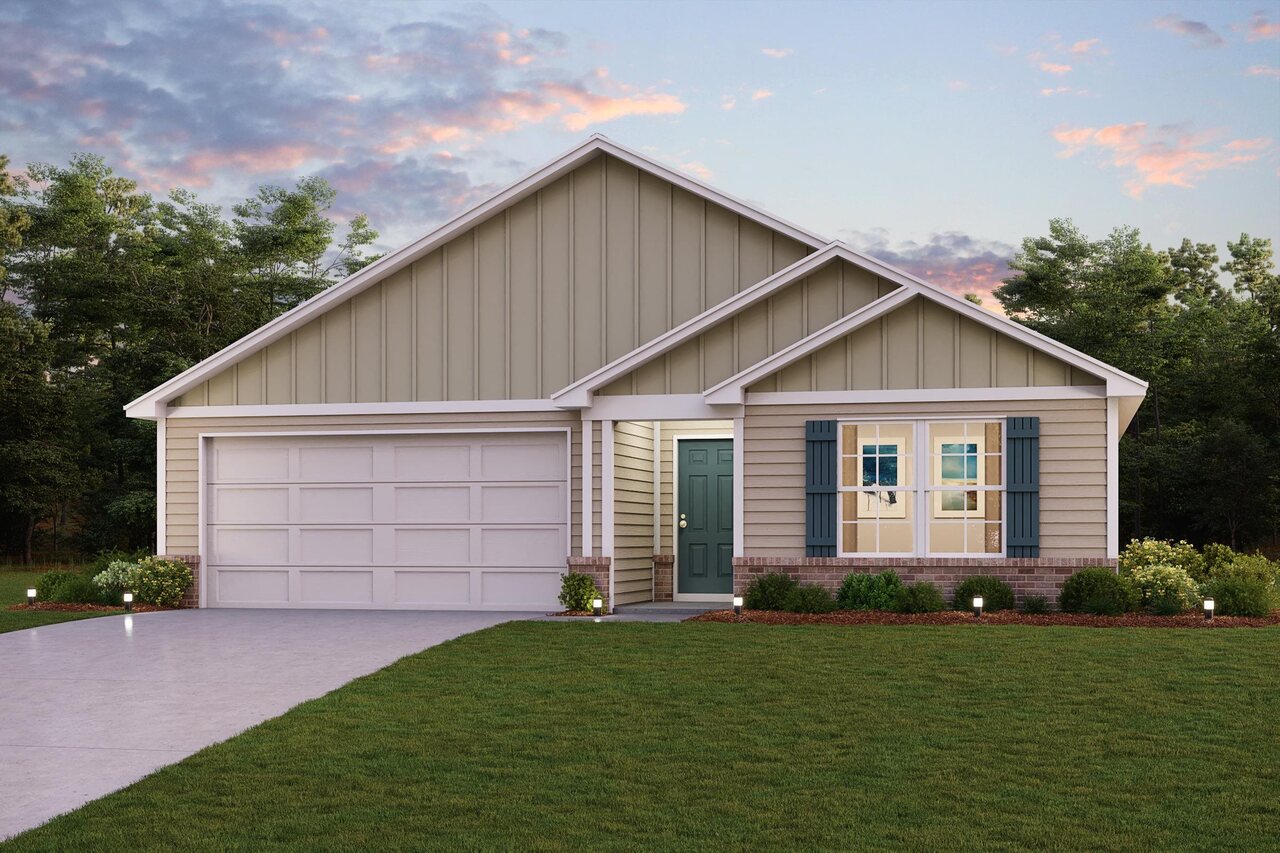 You will love this DELIGHTFUL NEW Single-Story Home in the Old Stone Crossing Community! The desirable Radford Plan boasts an open design encompassing the Living, Dining, and Kitchen spaces. The Kitchen features gorgeous cabinets, granite countertops, and Stainless-Steel Steel Appliances (Includes, Range with Microwave hood, and Dishwasher). Additionally, the primary suite has a private bath with dual vanity sinks and a walk-in closet. This home also includes 3 more bedrooms and a full secondary bath. Outside, there is a relaxing patio space. Outside, there is a relaxing covered patio space